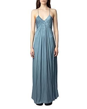 Zadig & Voltaire Rayonne Satin Maxi Slipdress Product Image