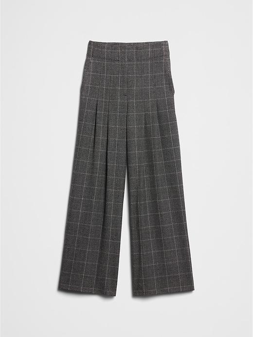 Ultra High-Rise Flannel Wide-Leg Trouser Product Image