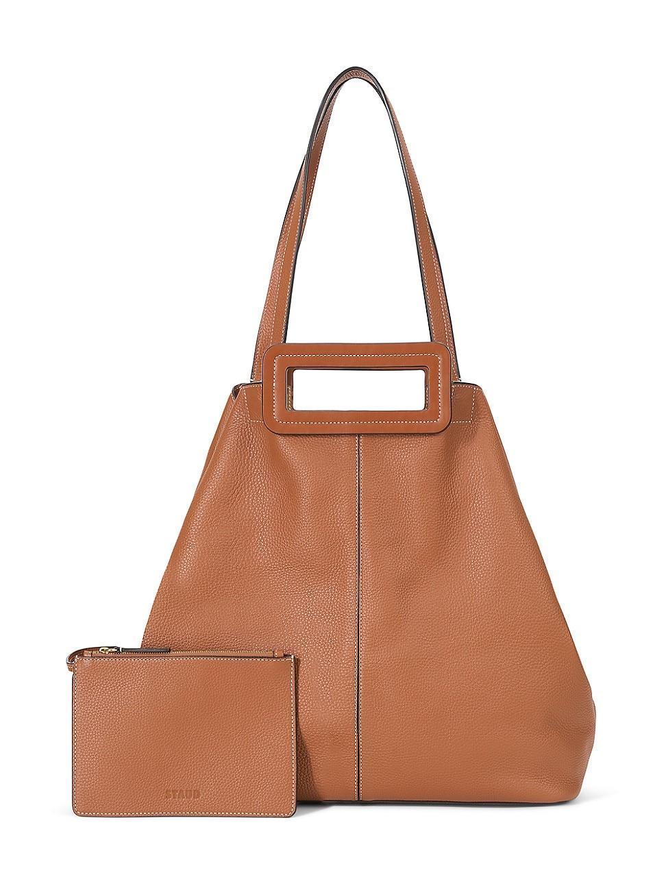 Womens Grande Leather Tote Bag Product Image