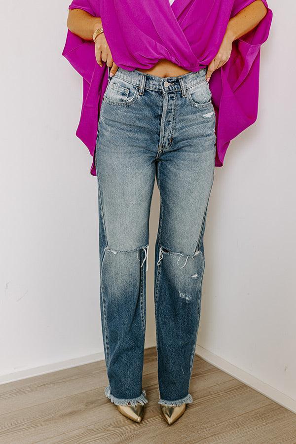 The Bounty High Waist Distressed Jean Product Image