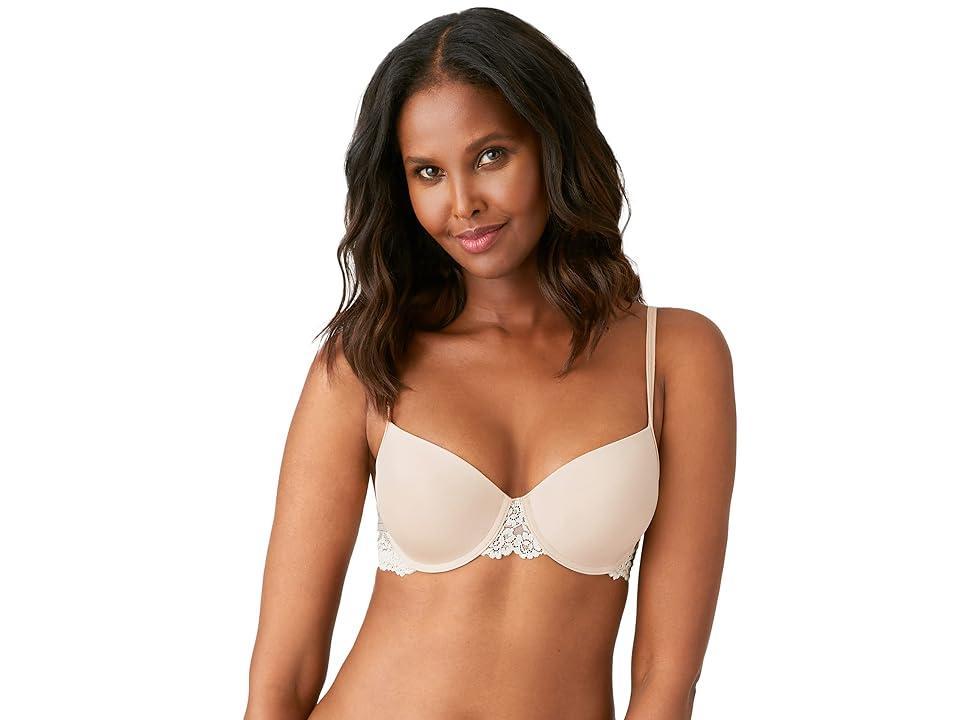 Wacoal Petite Embrace Lace Push-Up Bra 75891 (Natural Nude/Ivory) Women's Bra Product Image