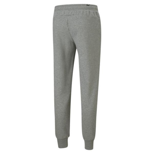 PUMA Essentials Logo Men's Sweatpants in Medium Grey Heather Product Image