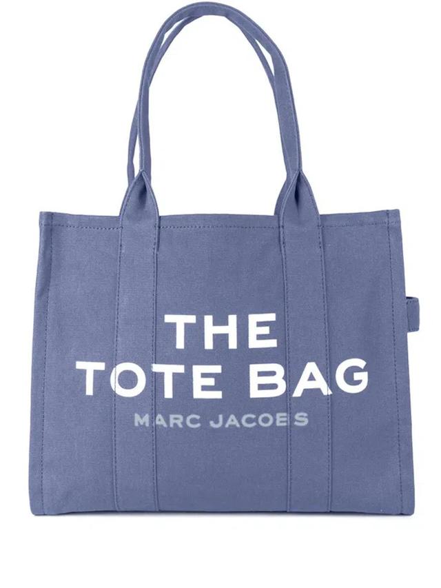 MARC JACOBS The Canvas Large Tote Bag In Clear Blue Product Image