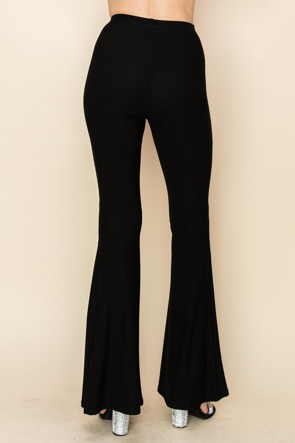 Lace Lined Flare Pants Product Image