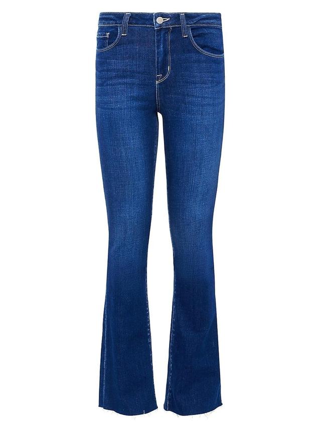 Womens Ruth Mid-Rise Slim-Straight Jeans Product Image