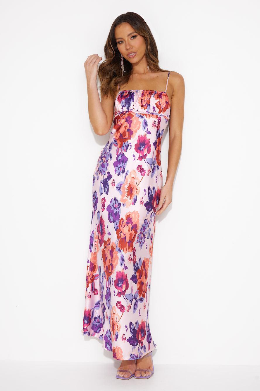 Meet Cute Maxi Dress Pink Product Image