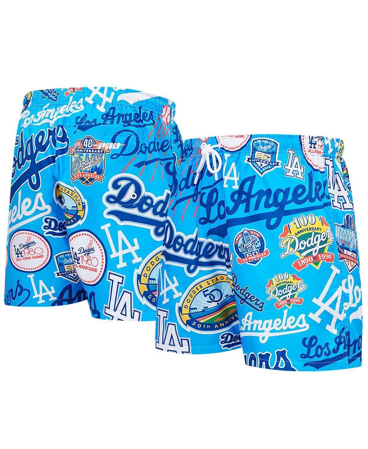 Pro Standard Mens Blue Los Angeles Dodgers Toss Logo Woven Shorts Product Image