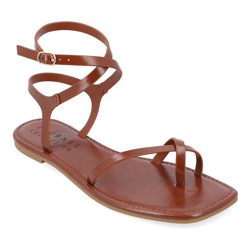 Journee Collection Charra Womens Strappy Sandals Product Image