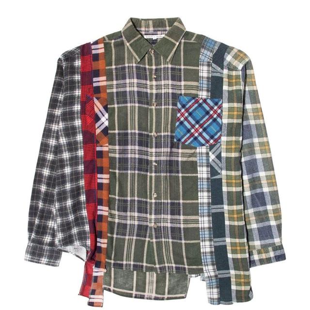 7 CUTS FLANNEL SHIRT SS21 10 Male Product Image