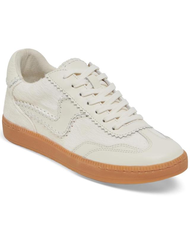 Dolce Vita Womens Notice Stitch Low-Profile Lace-Up Sneakers Product Image