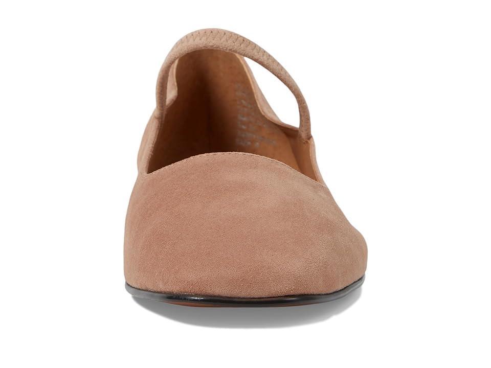 Madewell The Greta Ballet Flat In Suede (Warm Sand) Women's Shoes Product Image