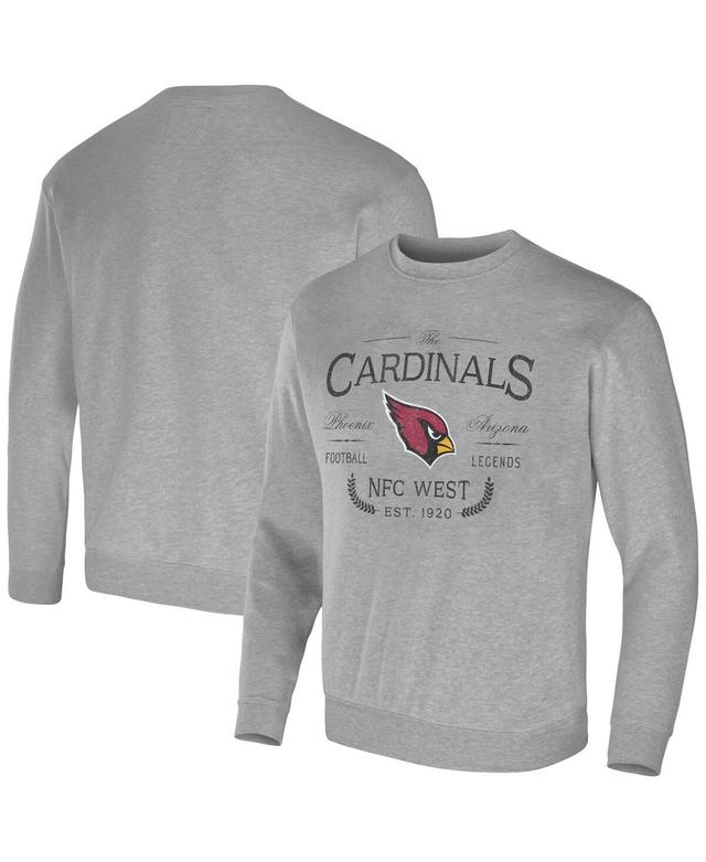 Mens Nfl x Darius Rucker Collection by Fanatics Heather Gray Arizona Cardinals Pullover Sweatshirt Product Image