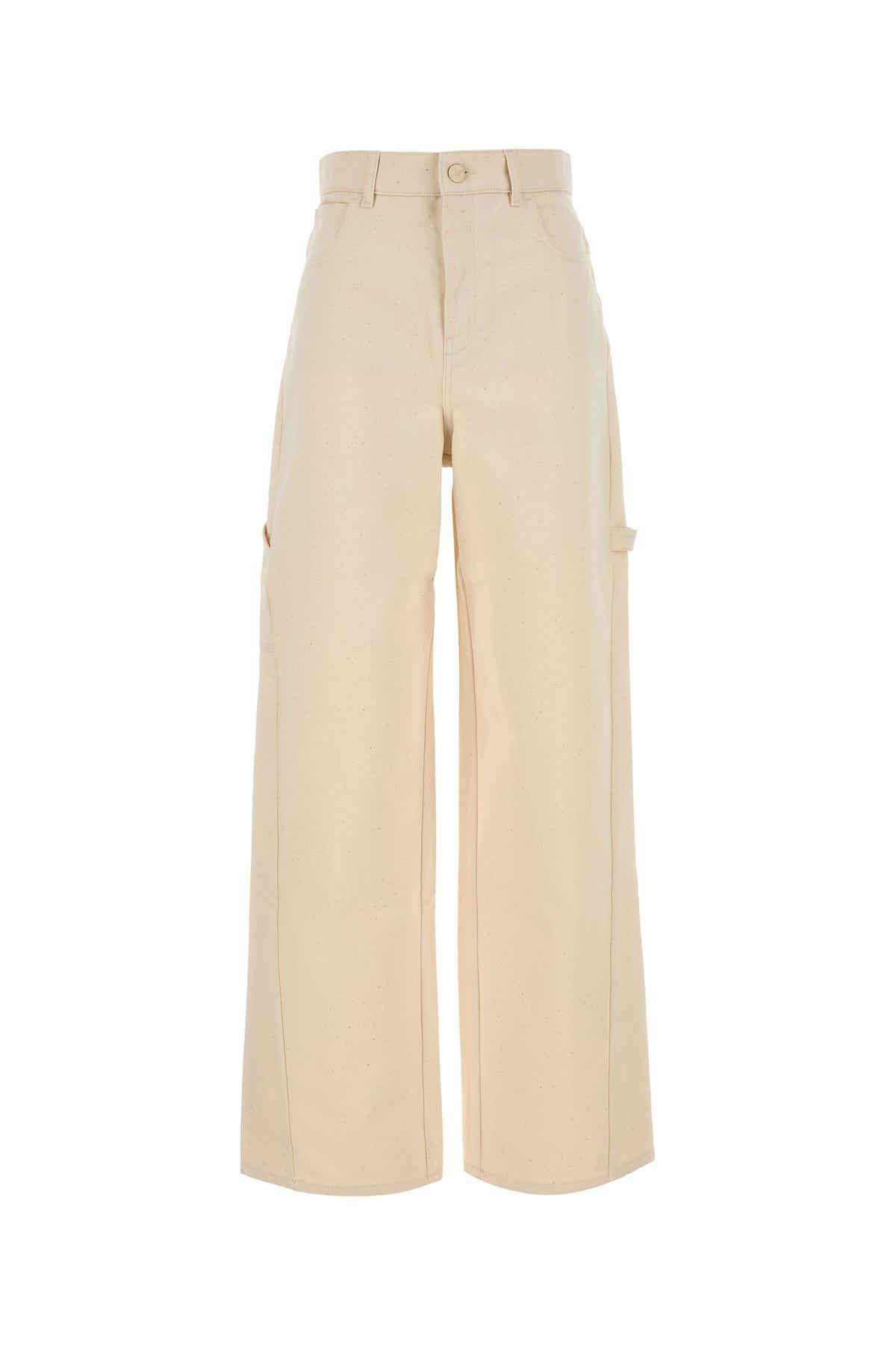 MAX MARA Pantalone Segnale-40 Nd  Female In White Product Image