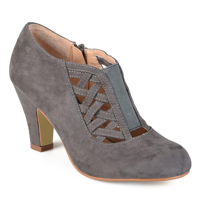 Journee Collection Piper Womens Ankle Pumps, Girls Grey Product Image