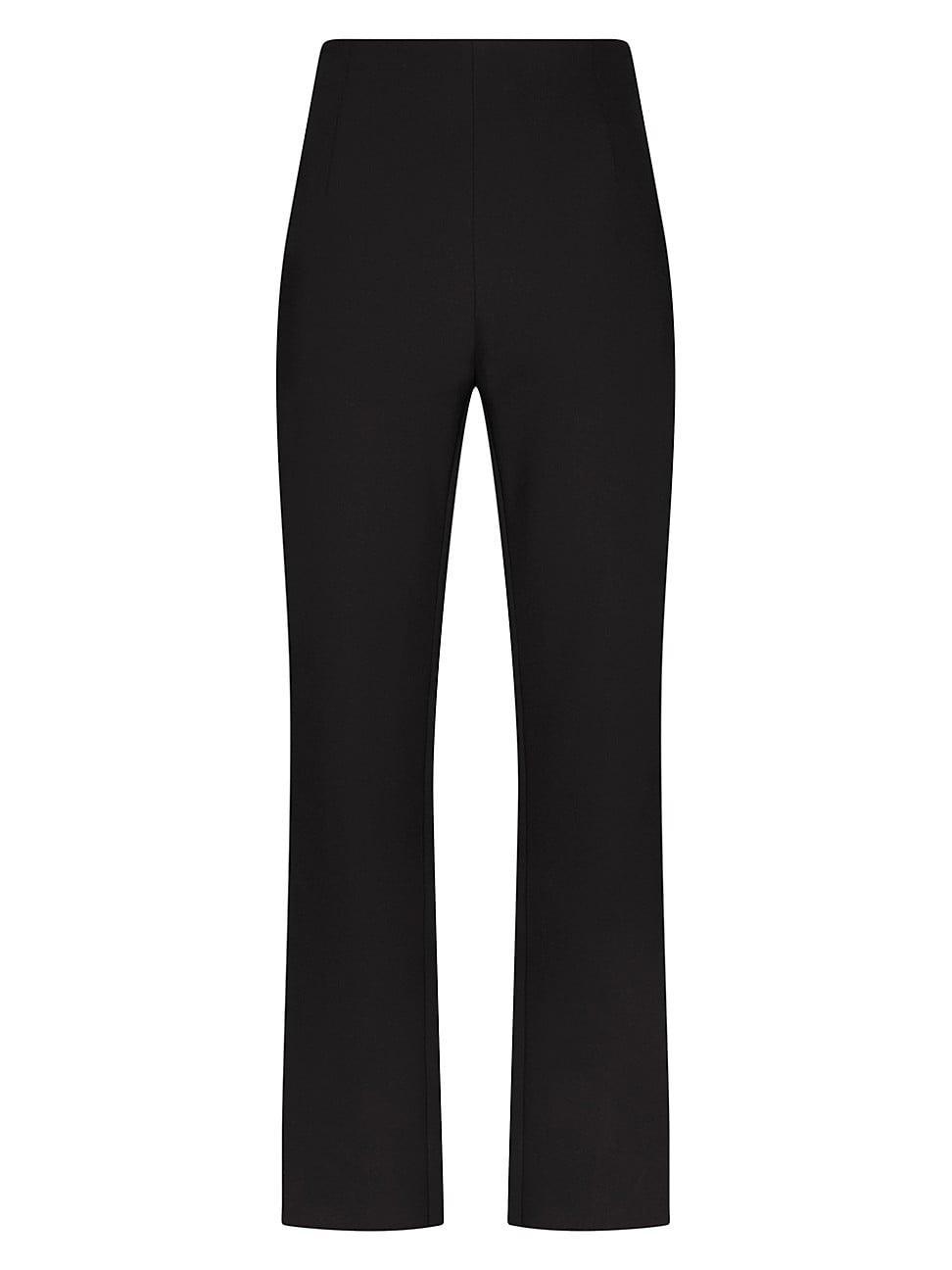 Womens Scuba Straight-Leg Pants Product Image