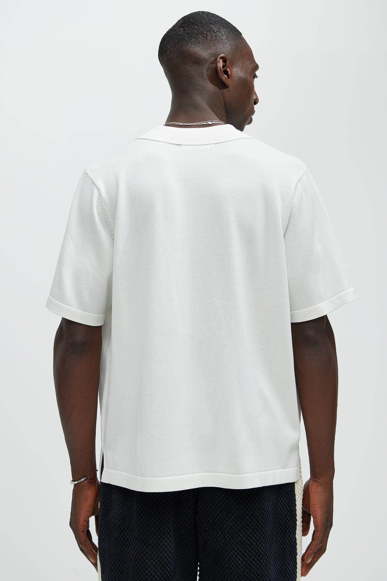 Baker Resort Knit Shirt - White Product Image