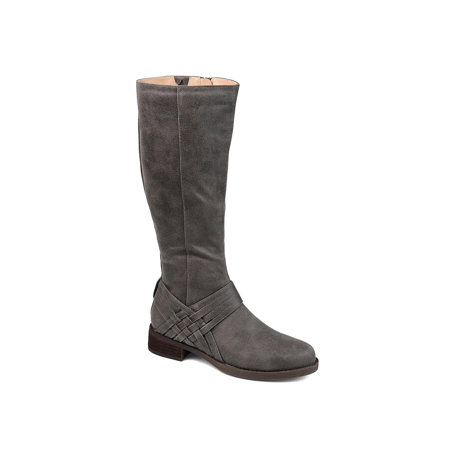 Journee Collection Meg Womens Tall Boots, Girls Grey Product Image