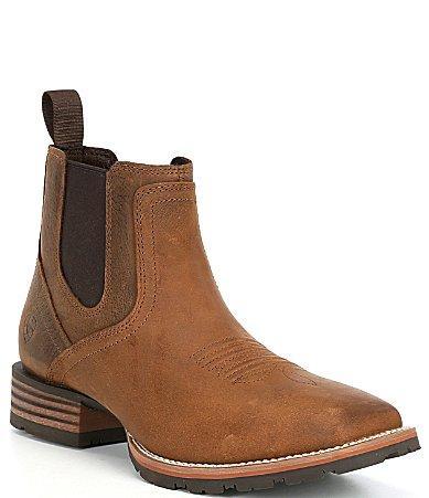 Mens Ariat Hybrid Low Boy Western Boot - Old Earth Product Image