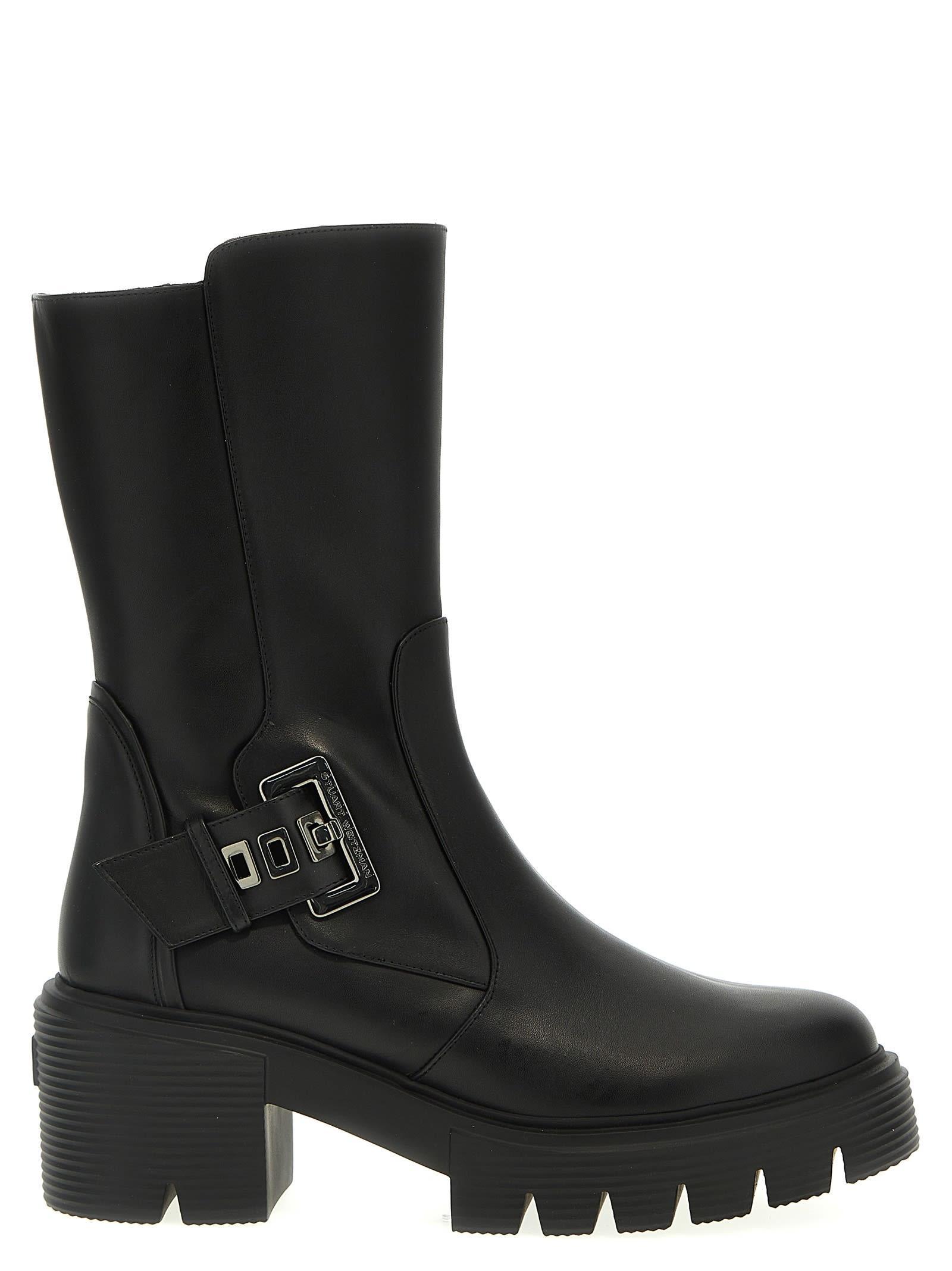 STUART WEITZMAN Soho Boots In Black   Product Image