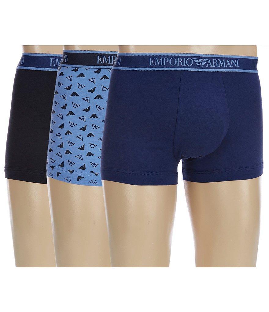 Emporio Armani 1.5#double; Inseam Trunks 3-Pack Product Image