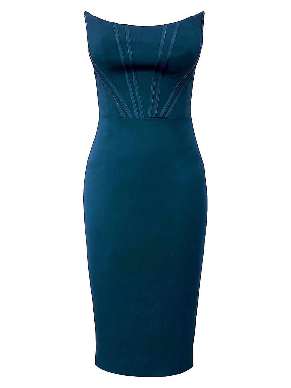 Womens Cosette Strapless Body-Con Midi-Dress Product Image