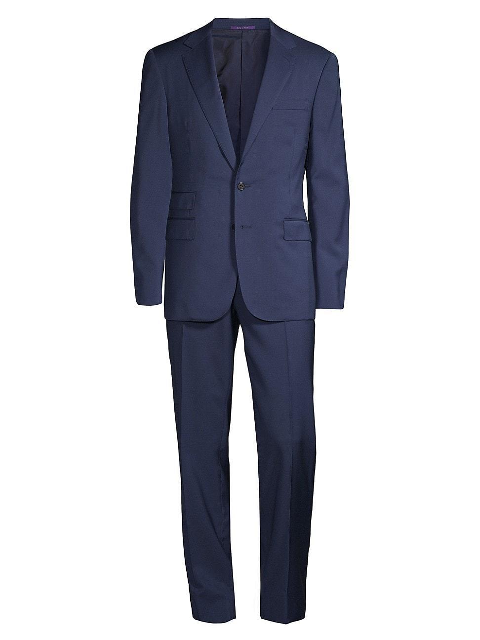 Ralph Lauren Purple Label Classic Worsted Wool Two-Piece Suit Product Image