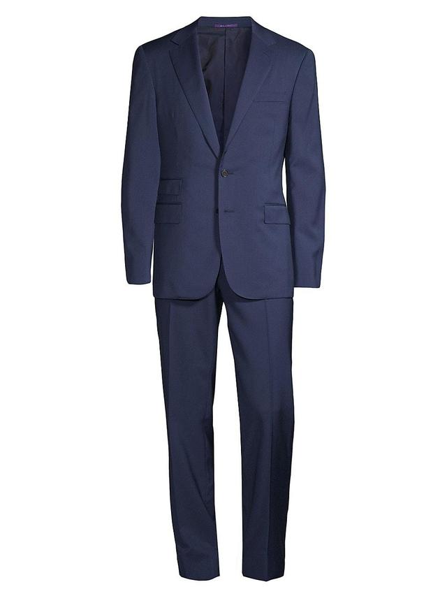 Ralph Lauren Purple Label Classic Worsted Wool Two-Piece Suit Product Image