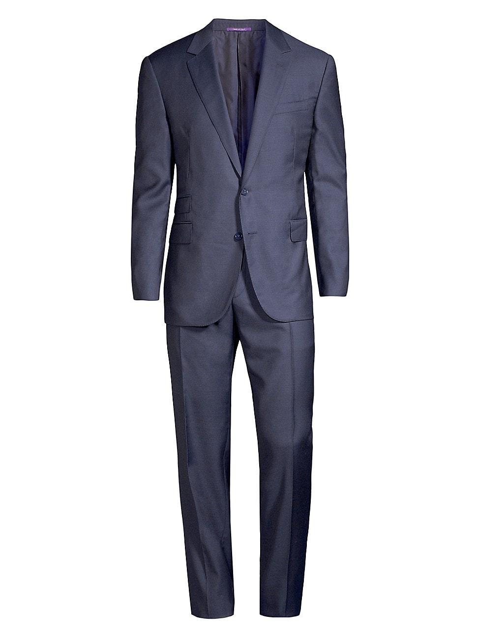 Mens Gregory Wool Sharkskin Suit Product Image