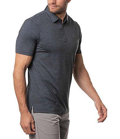 TravisMathew The Heater Performance Stretch Short Sleeve Polo Shirt Product Image