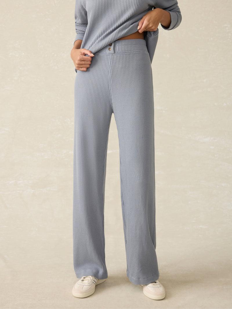 Legend™ Waffle Wide Leg Pant - Tradewinds product image