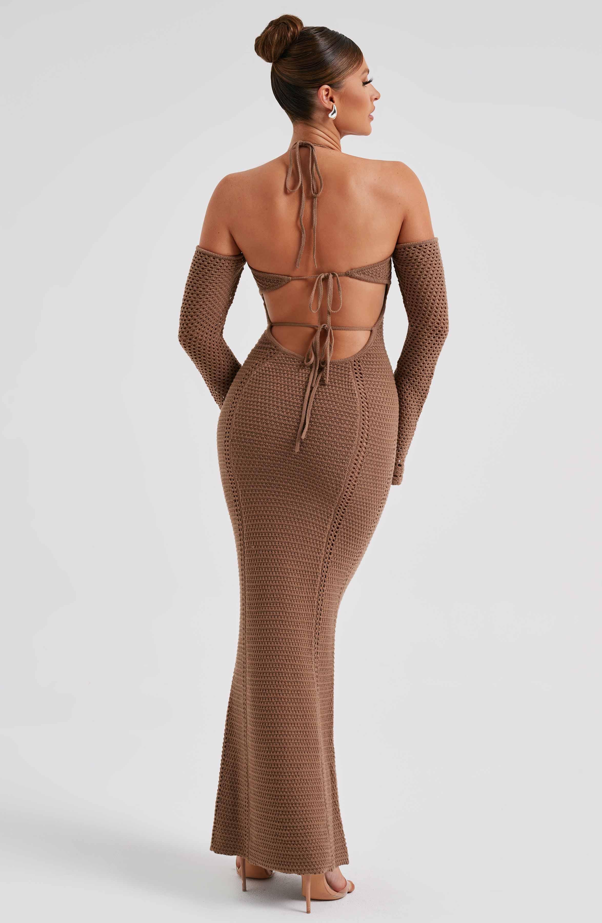 Samariah Maxi Dress - Chocolate Product Image