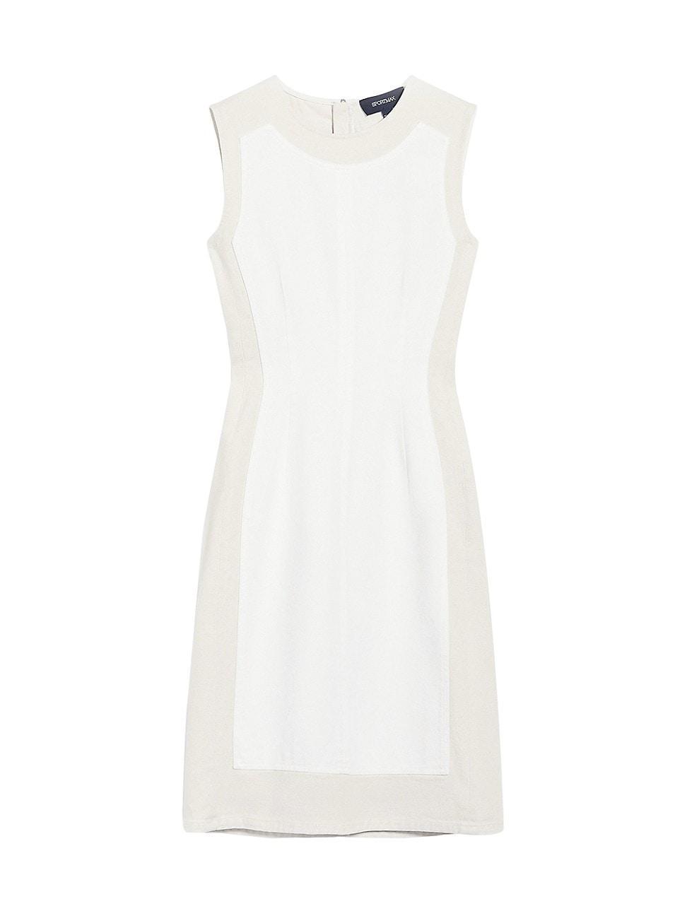 Womens Yang Cotton Sleeveless Sheath Dress Product Image