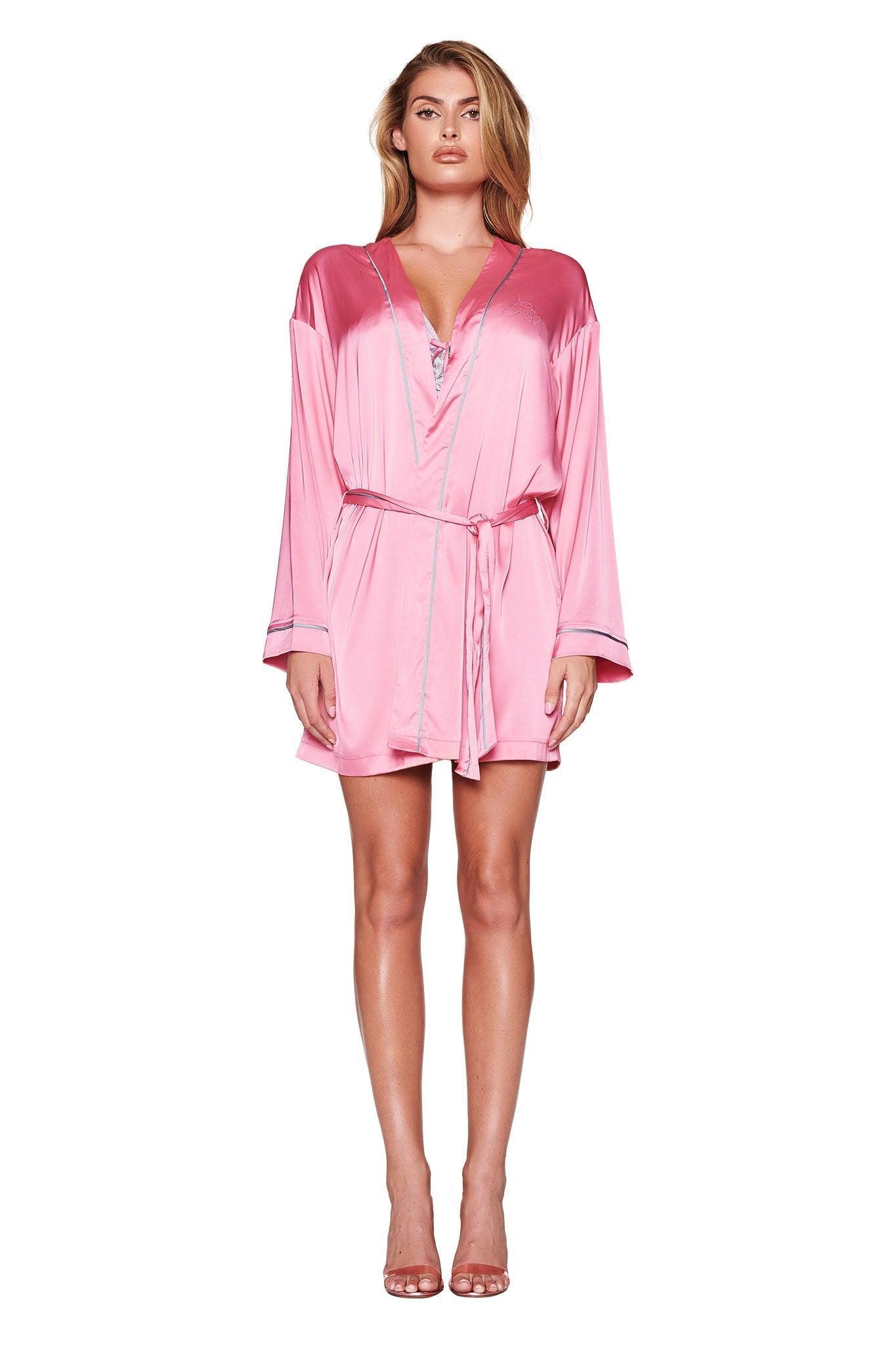 MARTINA SLEEP ROBE - PINK Product Image