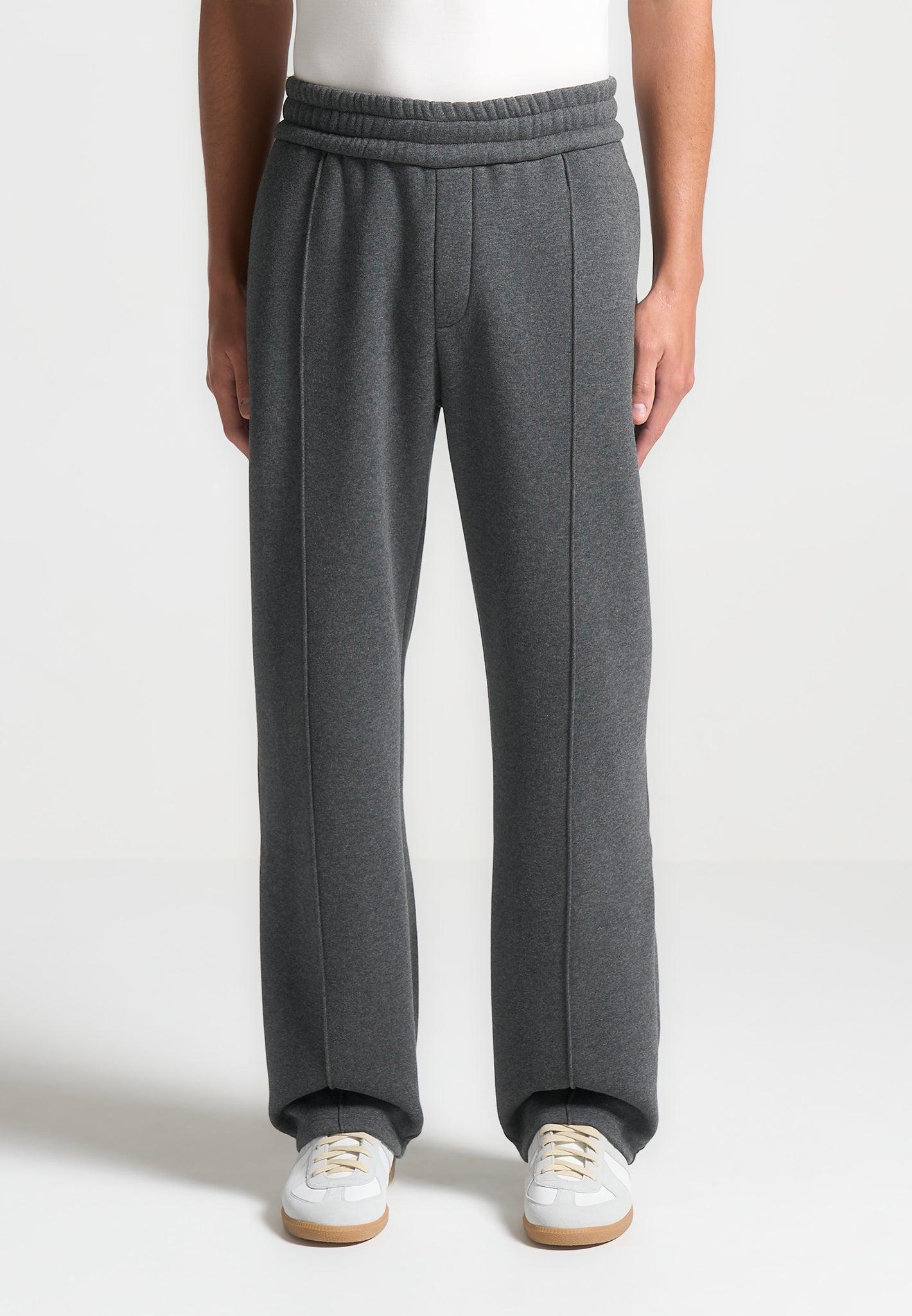 Éternel 420GSM Pintuck Joggers - Dark Grey Male Product Image