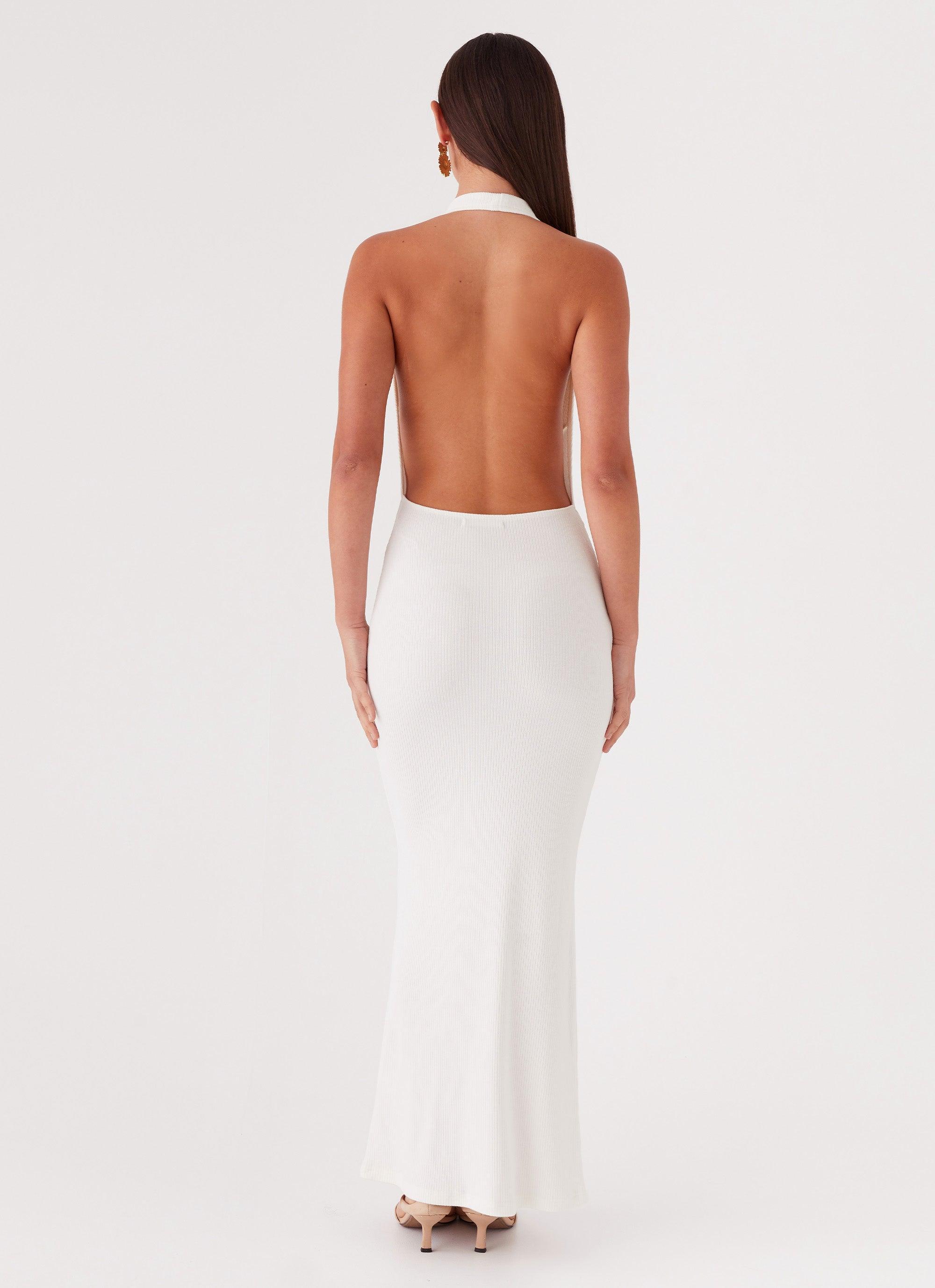 Anella Maxi Dress - White Product Image