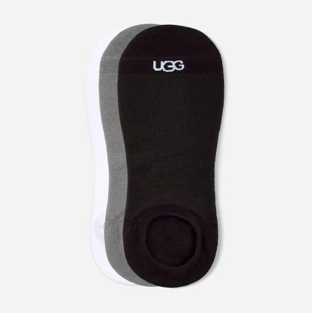 UGG Mens Oliver No Show 3 Pack Cotton Blend Socks Product Image