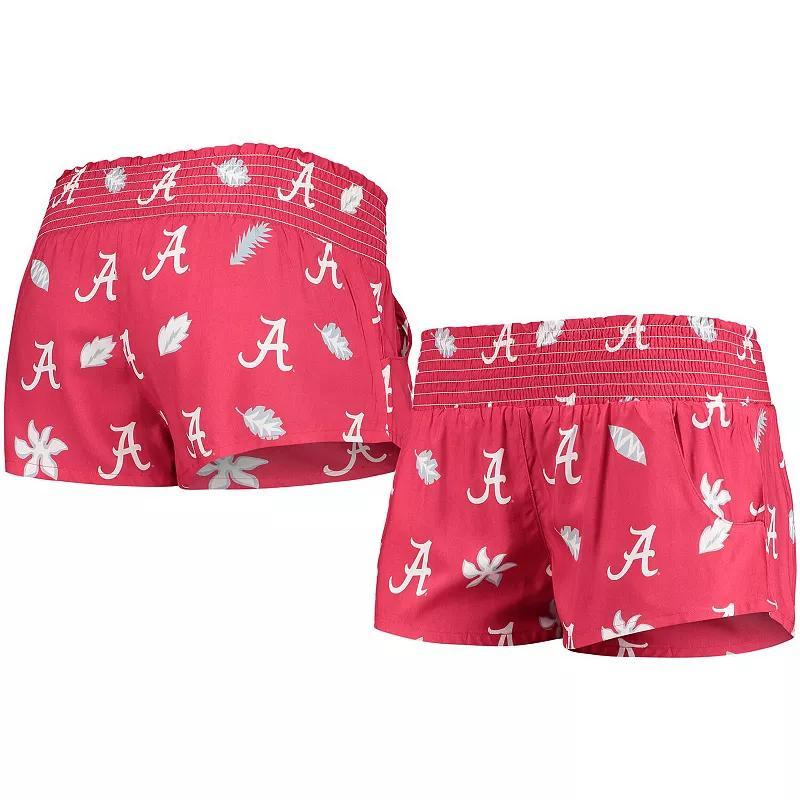 Womens Wes & Willy Crimson Alabama Crimson Tide Beach Shorts product image