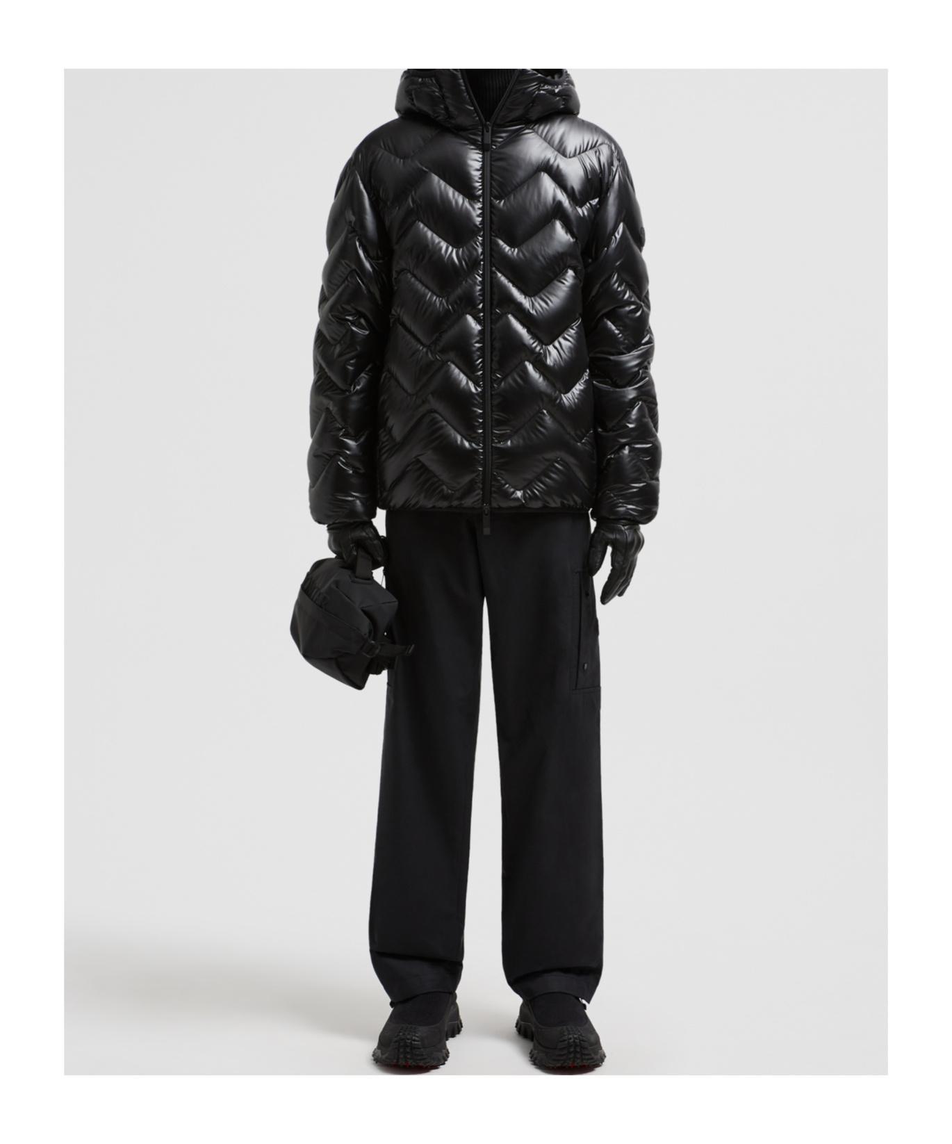 MONCLER Feather Padded Jacket In Black Product Image