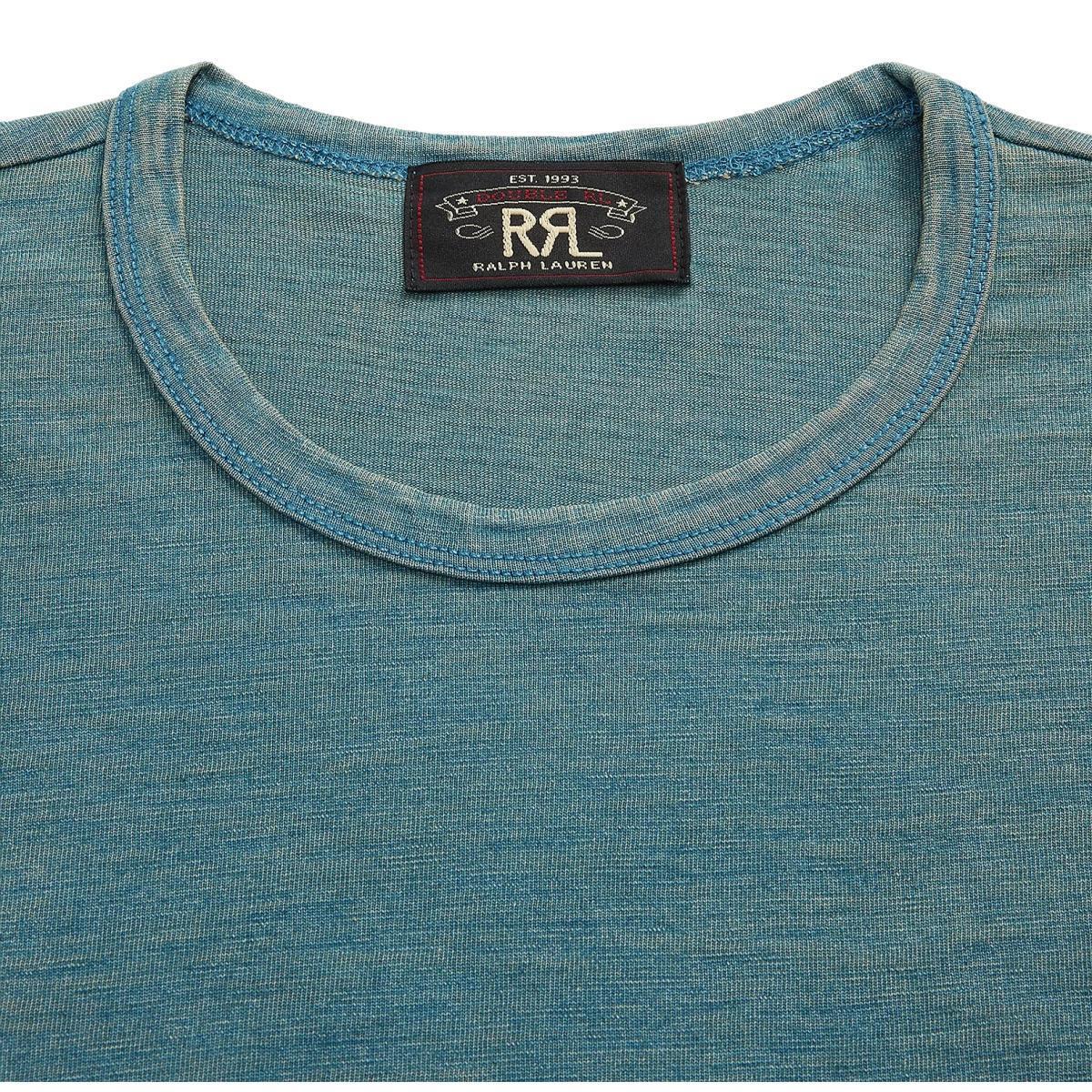 Indigo Jersey Pocket T-Shirt Washed Blue Indigo Product Image