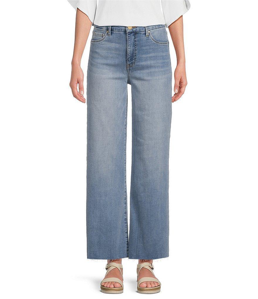 KUT from the Kloth Meg High Rise Wide Leg Fab-Ab Stretch Denim Jeans Product Image