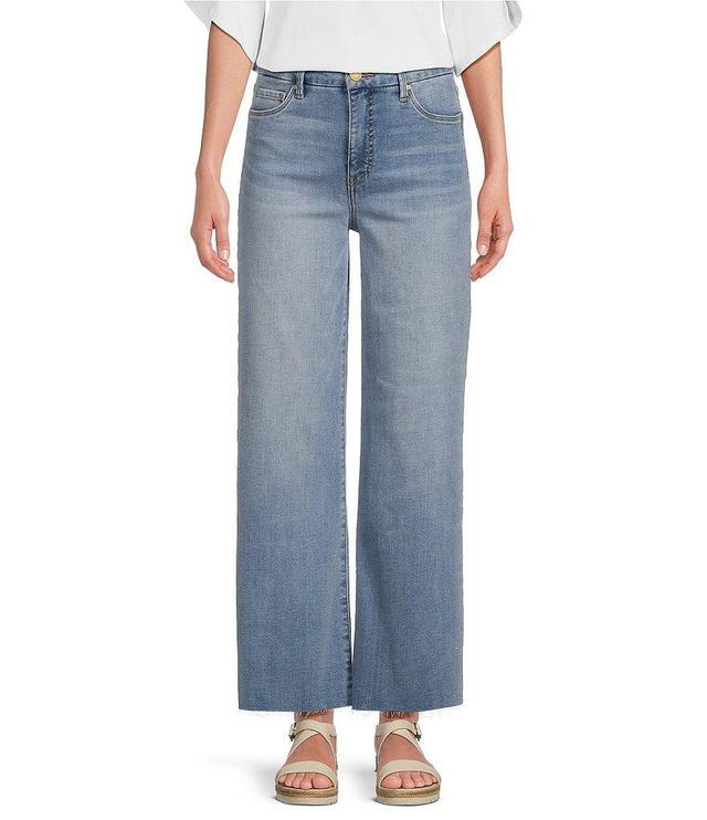 KUT from the Kloth Meg High Rise Wide Leg Fab-Ab Stretch Denim Jeans Product Image