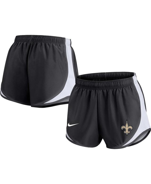 Womens Nike Black New Orleans Saints Plus Size Tempo Shorts Product Image