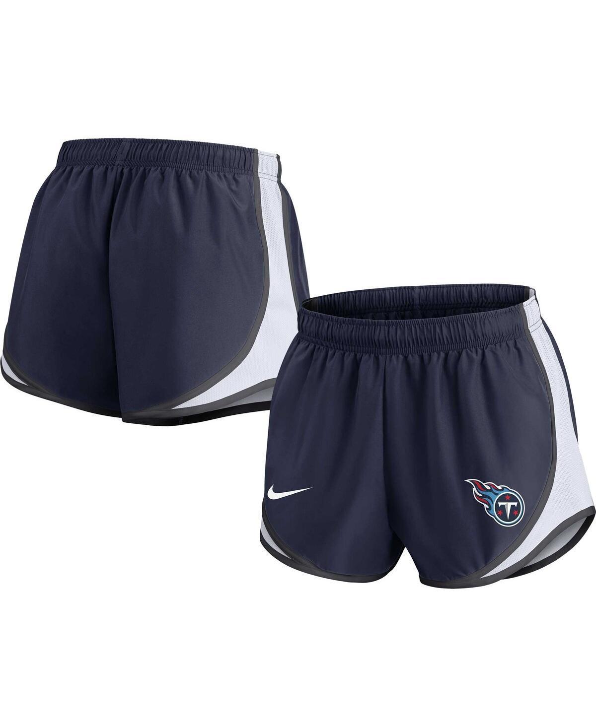 Womens Nike Navy Tennessee Titans Performance Tempo Shorts Product Image