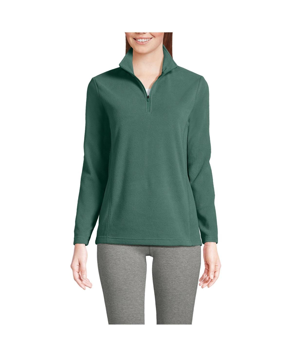 Lands End Womens Anyweather Fleece Quarter Zip Pullover Product Image