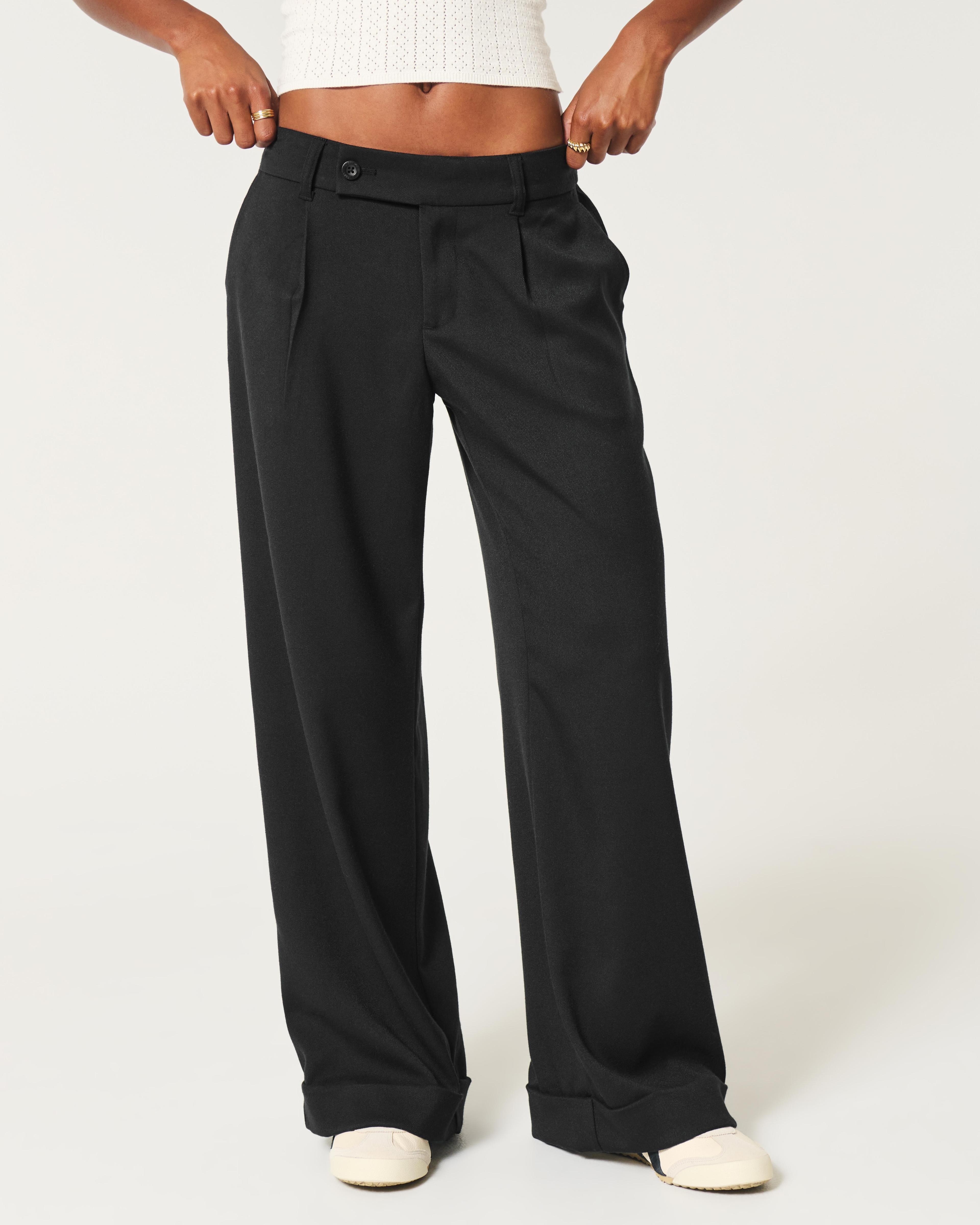 Hollister Livvy Low-Rise Wide-Leg Pants Product Image