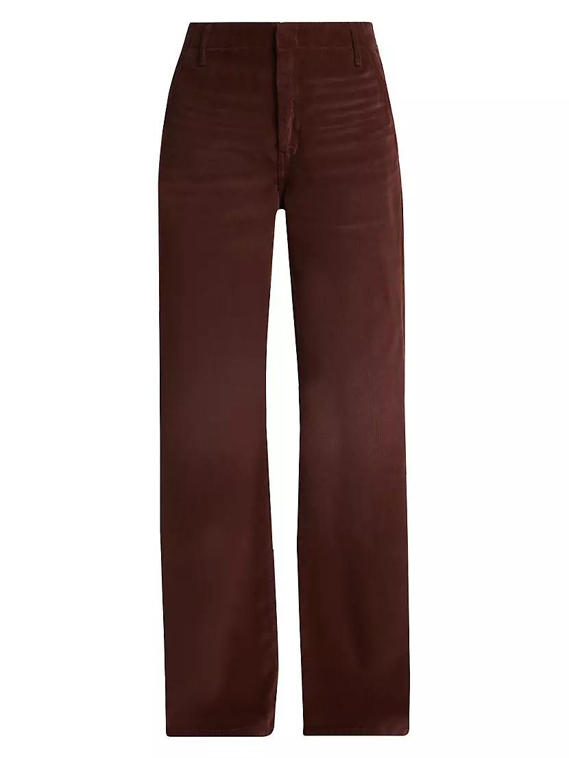 Corduroy Straight-Leg Trousers product image