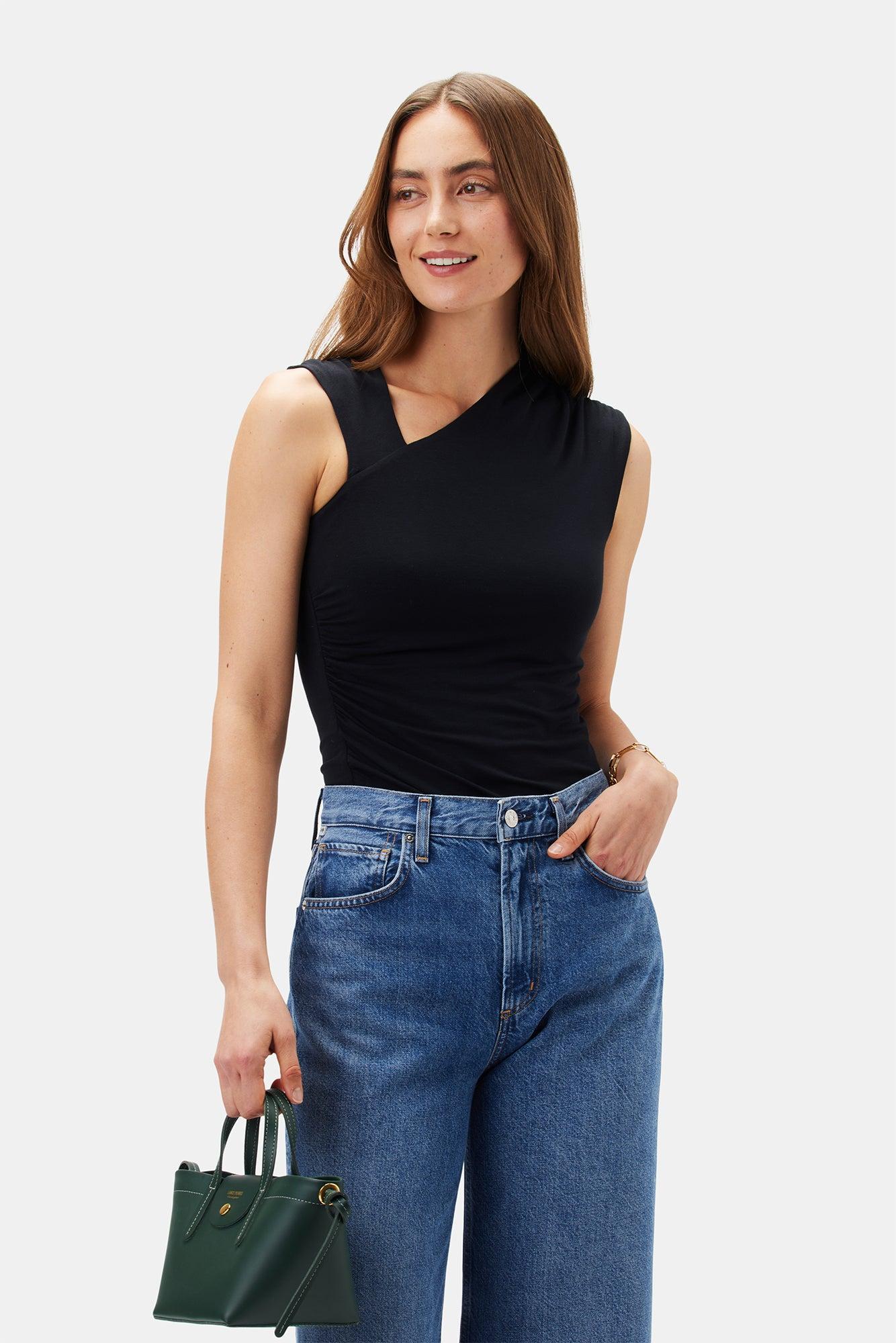 Monique Modal Tank - Black product image