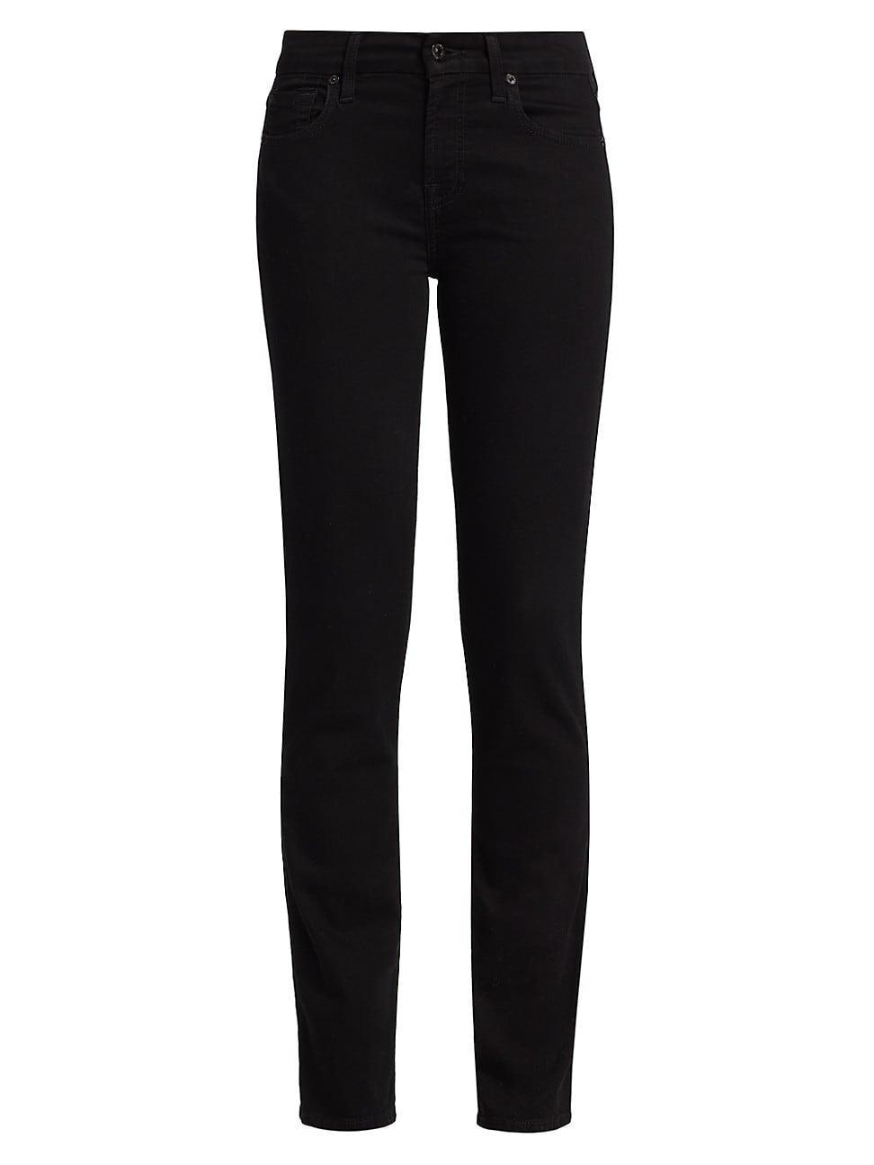 Womens Kimmie Mid-Rise Straight-Leg Jeans Product Image