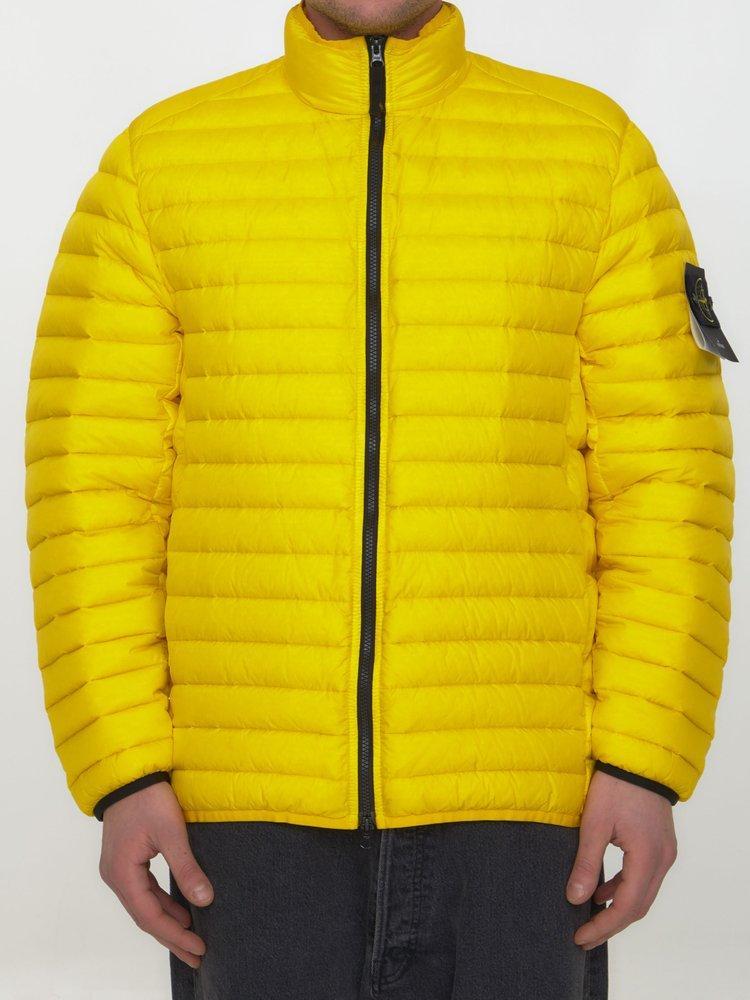 Logo Patch Zip In Yellow Product Image