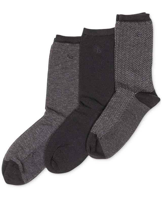 Lauren Ralph Lauren Womens Tweed Cotton Trouser 3 Pack Socks Product Image